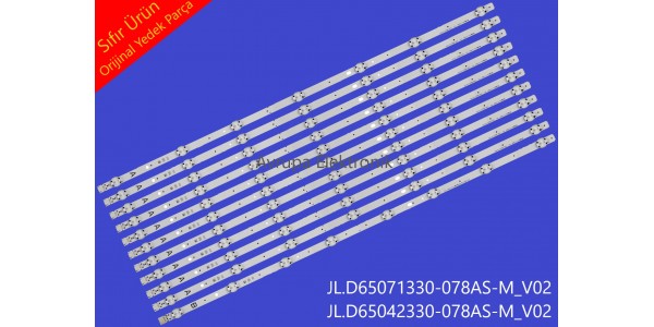 TELEFUNKEN 65TU7040 Led bar, 650LED A-Type REV02, 650LED B-Type REV02, Panel ledleri